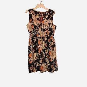 Speed Control NY Floral Sleeveless Dress - Plus Size 1X (NWT)